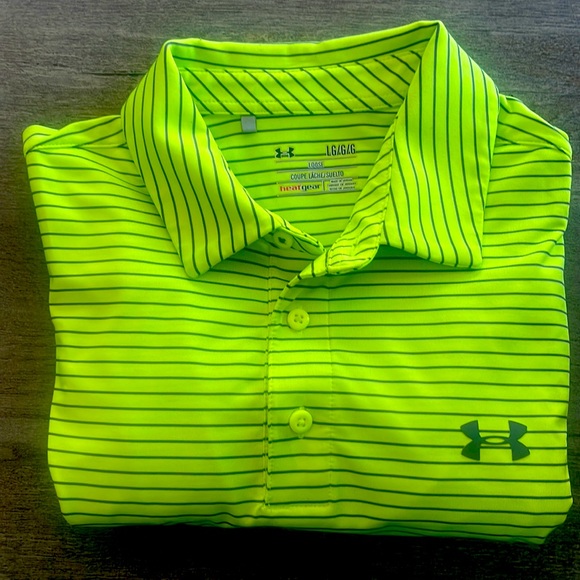 Under Armour Other - ⛳️Under Armour heat gear large golf polo